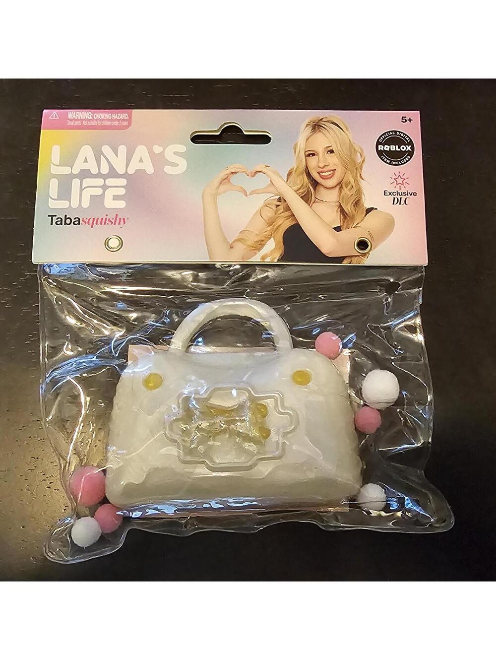 Viral Lanas life roblox squishy purse squishy new rare htf